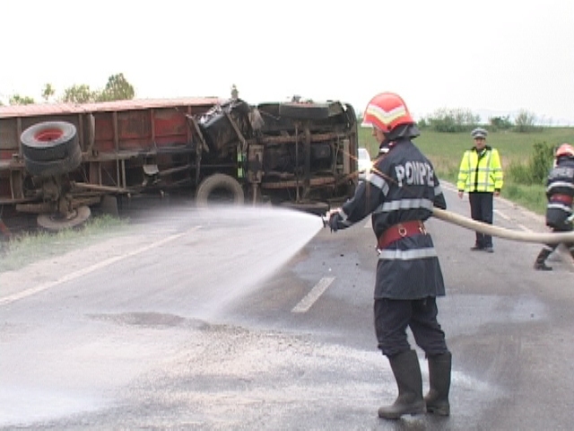 Foto accident Satulung - 30 aprilie (c) eMaramures.ro